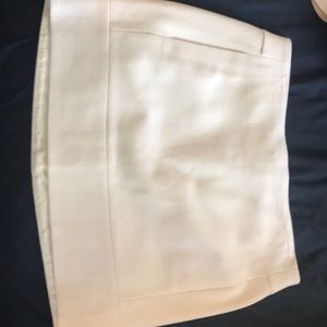J. Crew cream skirt